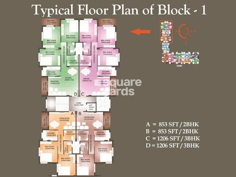 Realtech Nirman Gharoa Floor Plans
