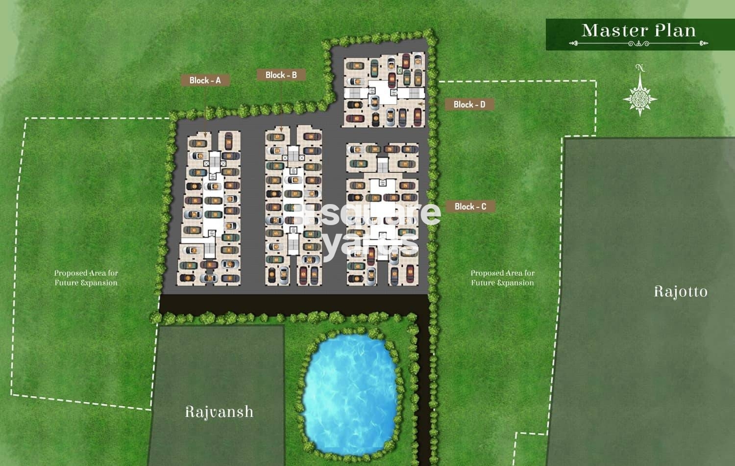 Realtech Nirman Rajokiya Master Plan Image