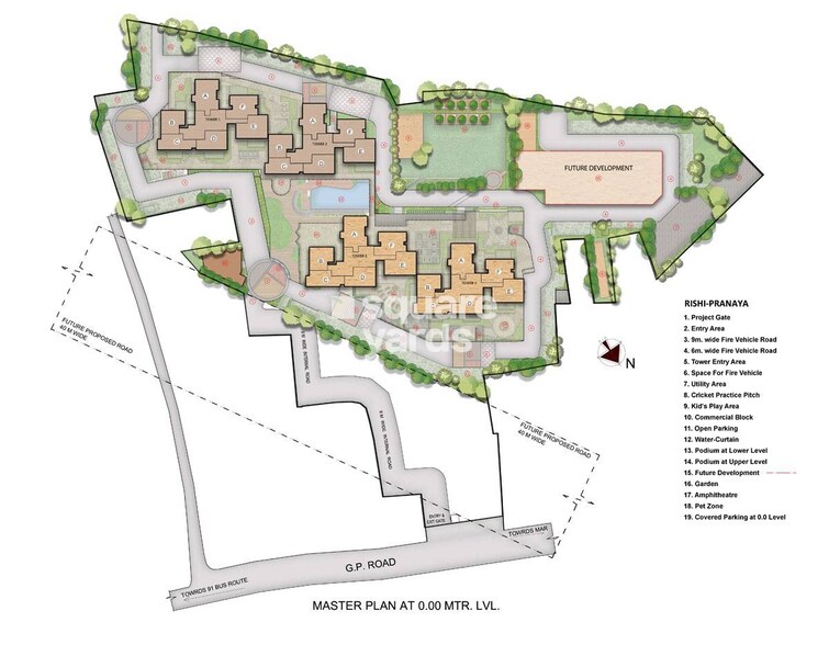 Rishi Pranaya Phase I Master Plan Image