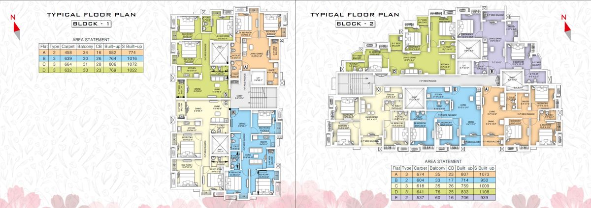 Rohra Tulip Floor Plans