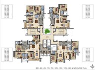 Salarpuria Luxuria Heights Floor Plans
