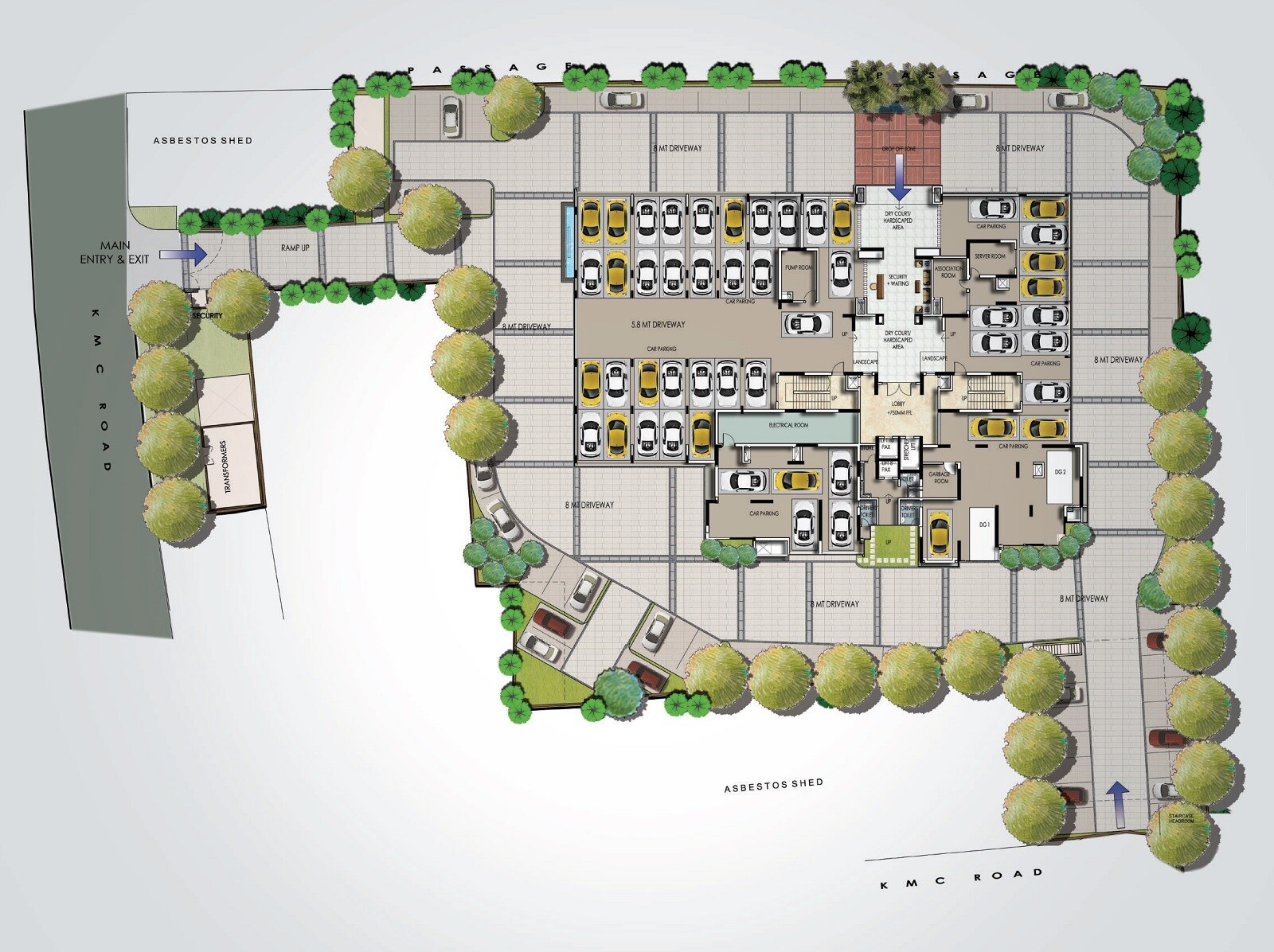 Salarpuria Luxuria Heights Master Plan 1
