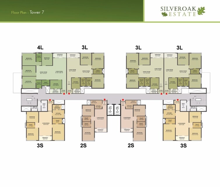 Salarpuria Silveroak Estate Floor Plans 3