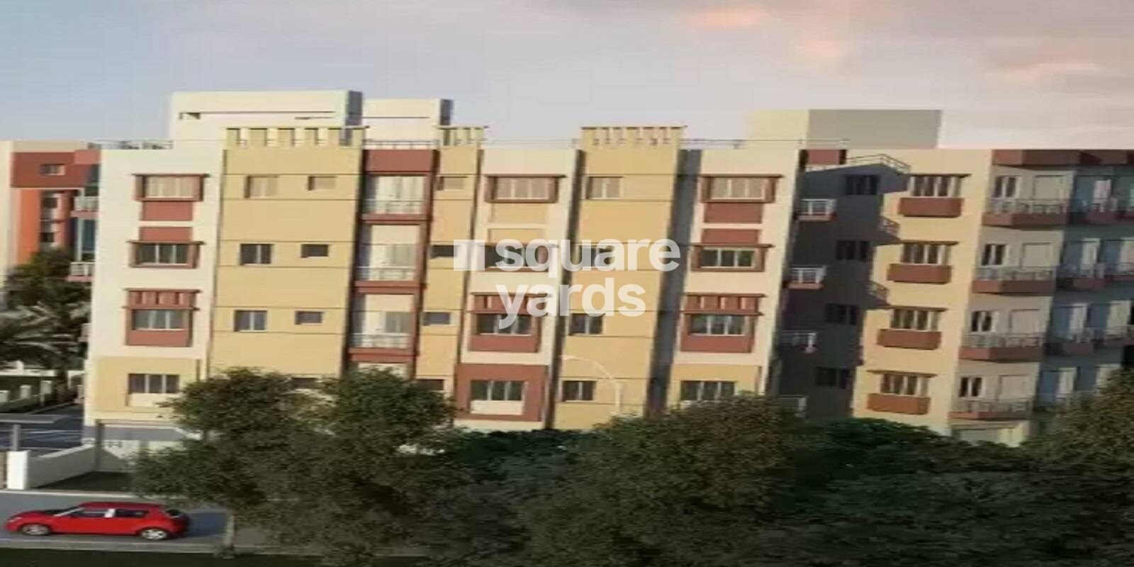 Shantiniketan Apartments III residential project in Baidyabati