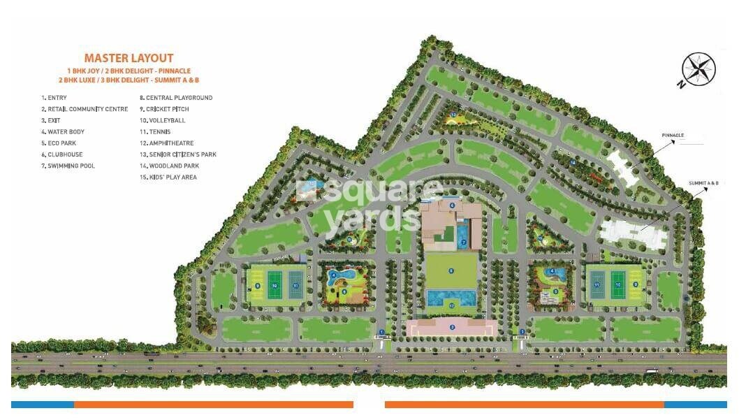 Shapoorji Pallonji Joyville Kolkata Master Plan Image