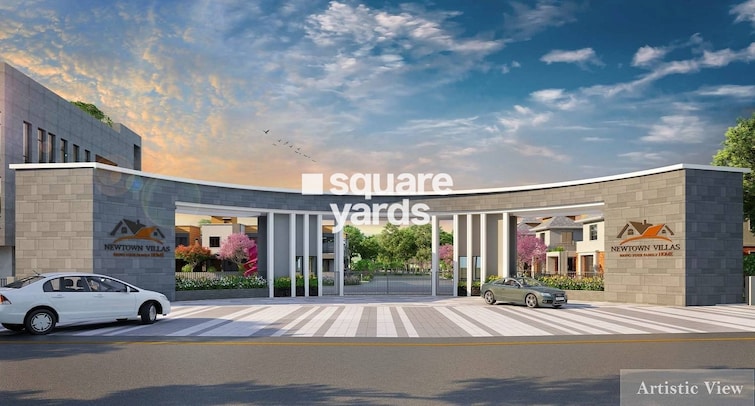 Shrachi Newtown Villas Entrance View