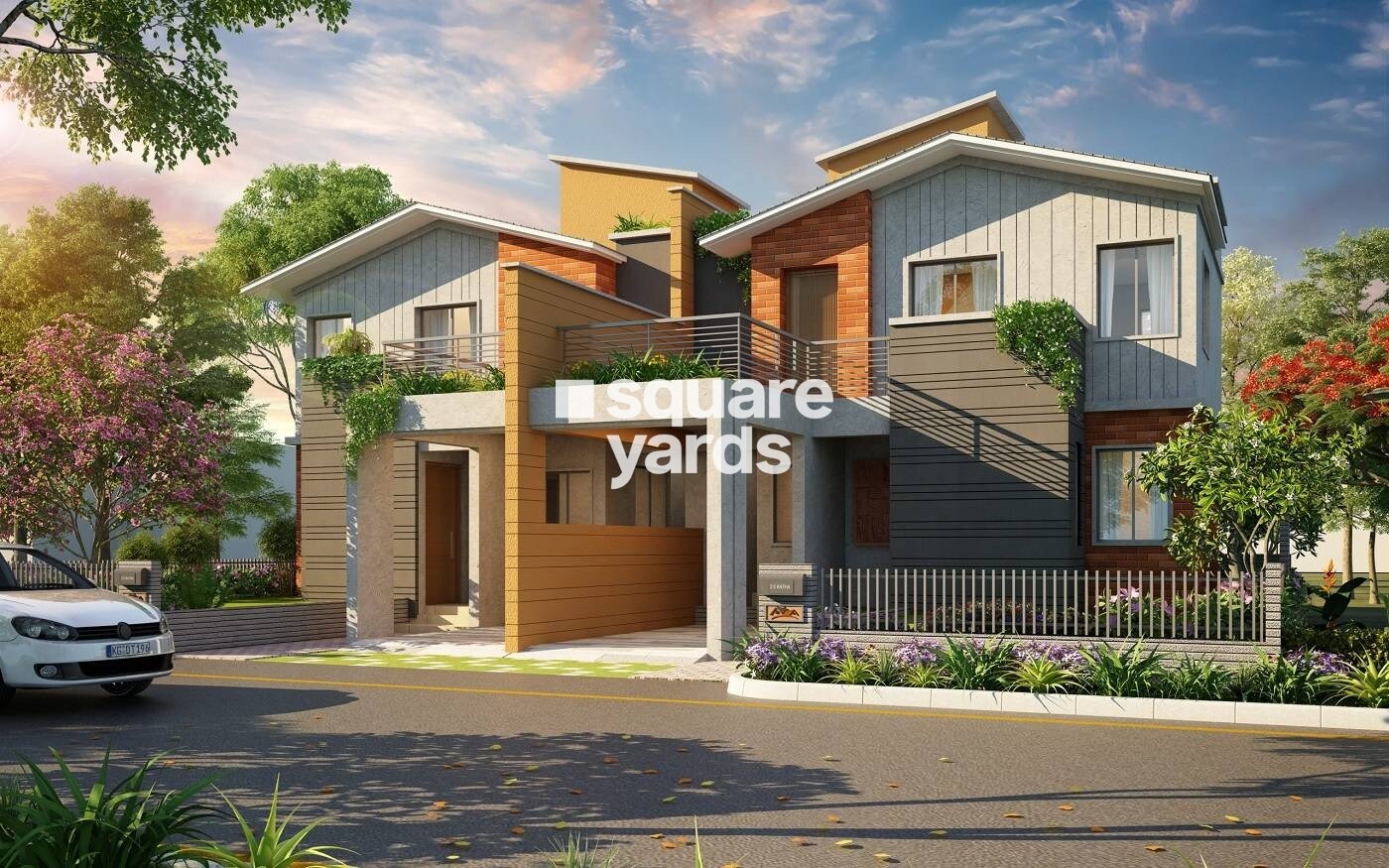 Shrachi Newtown Villas Tower View 5