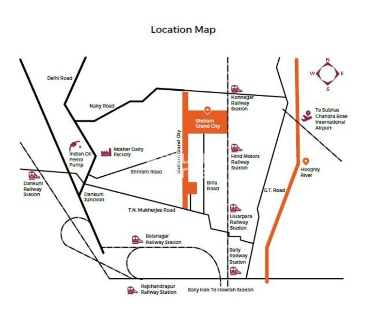 Shriram Grand City Location Image 1