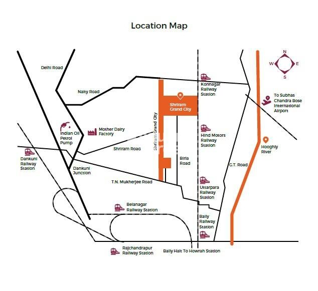 Shriram Grand City Location Image 1