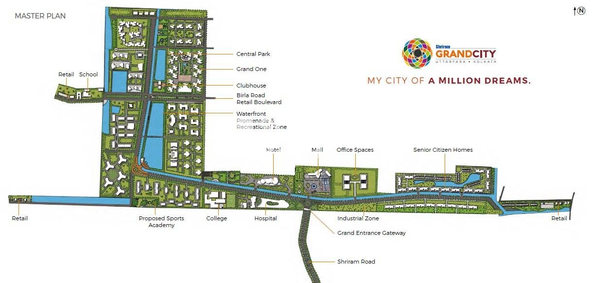 Shriram Grand City Master Plan Image