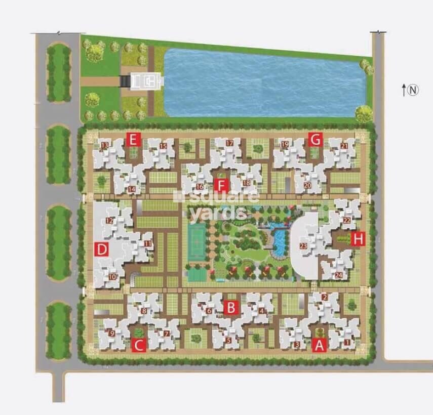 Shriram Grand One Master Plan 1