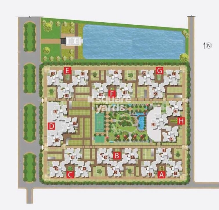 Shriram Grand One Master Plan Image