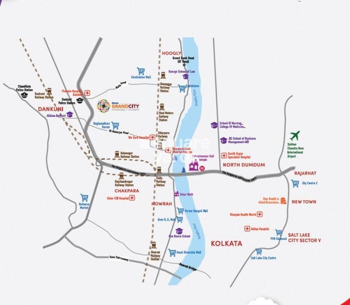 Shriram Sunshine One Location Image