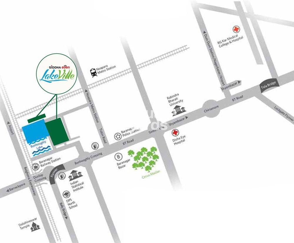 Siddha Eden Lakeville Location Image