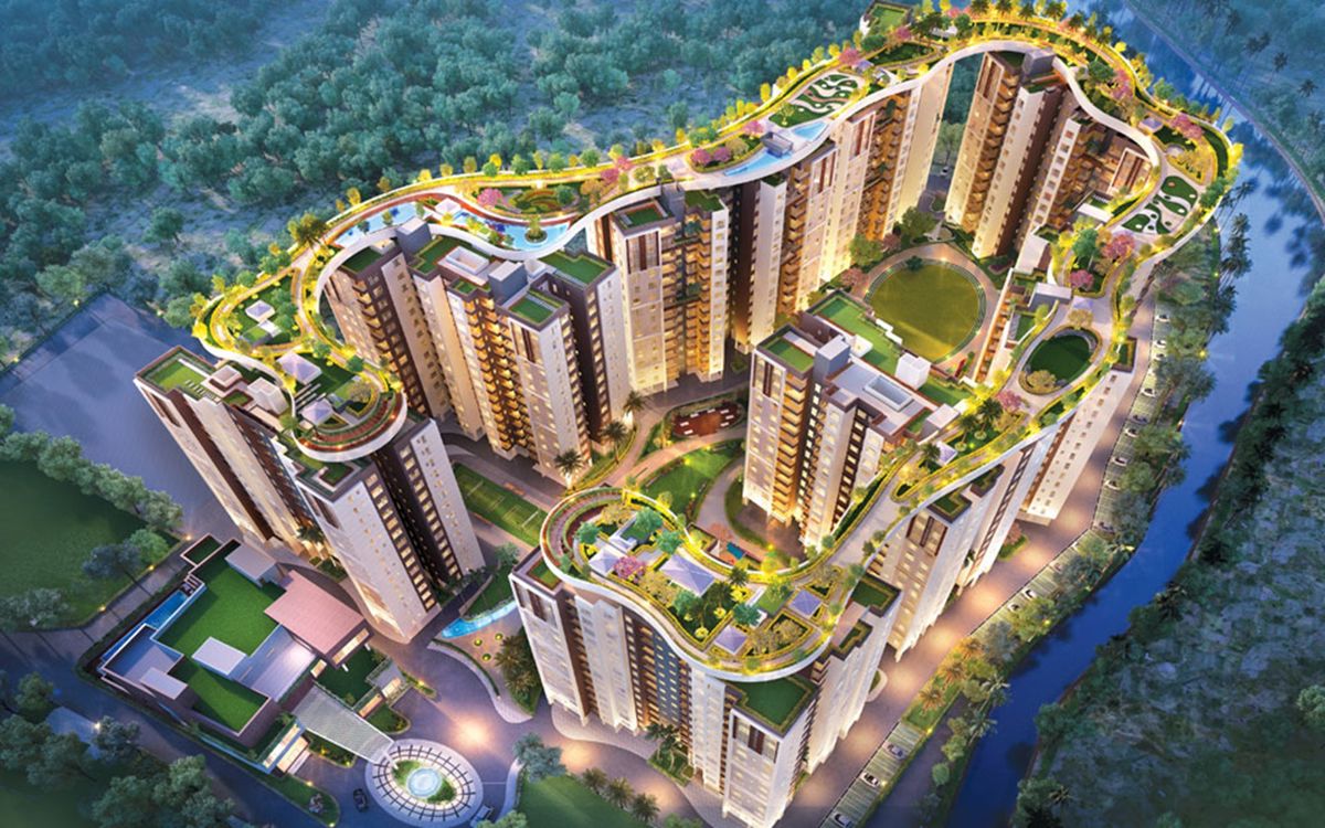 Siddha Galaxia 3 Tower View