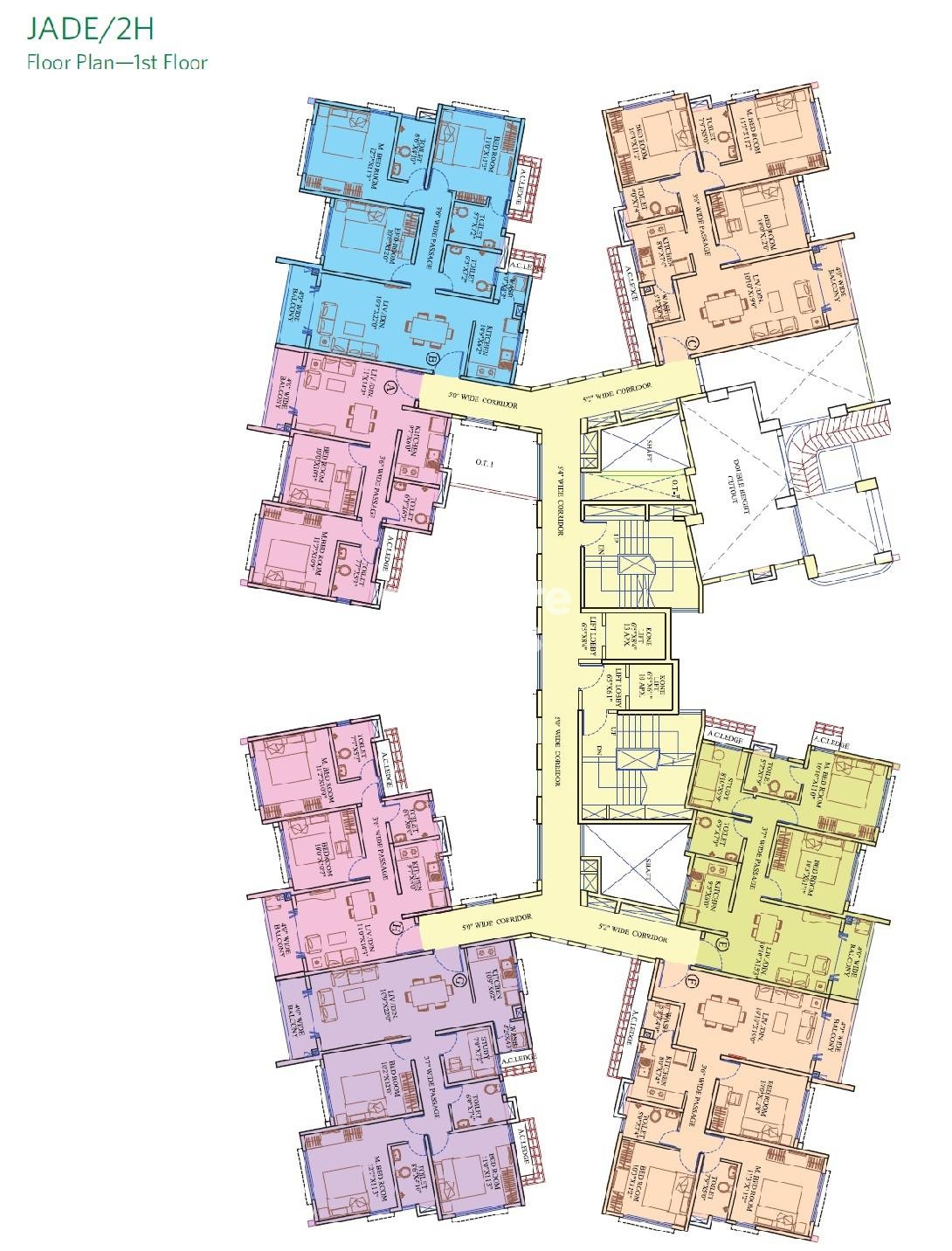 Siddha Happyville Floor Plans