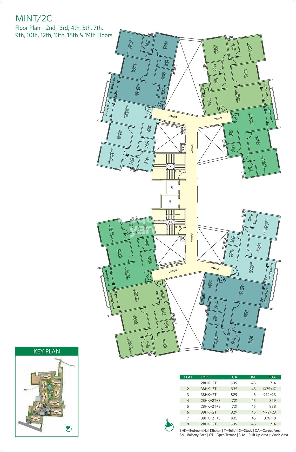 Siddha Happyville Floor Plans 8