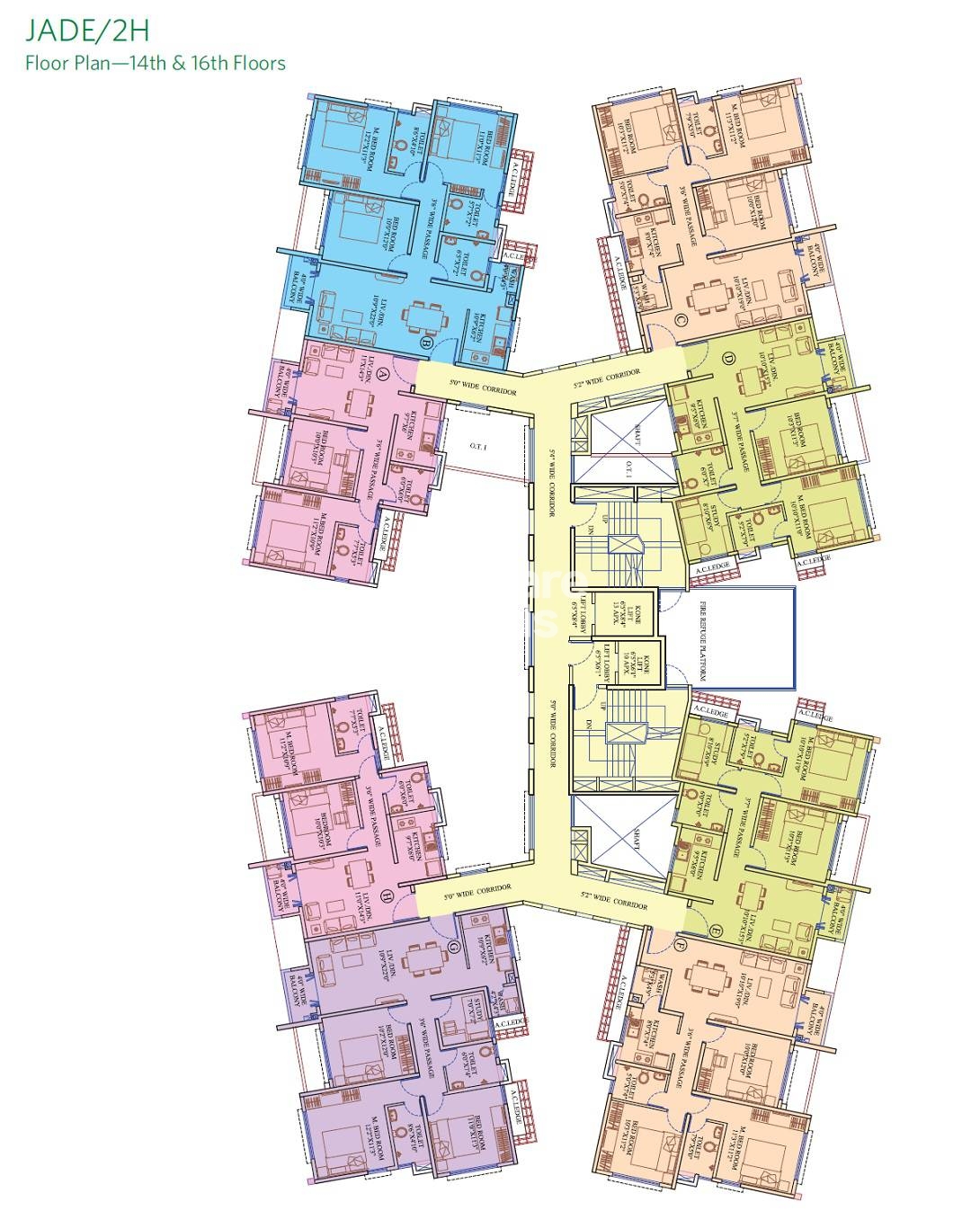 Siddha Happyville Floor Plans