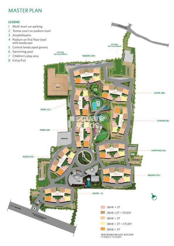 Siddha Happyville Master Plan Image