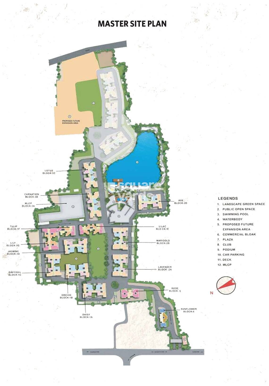 Siddha Water Front Master Plan 1