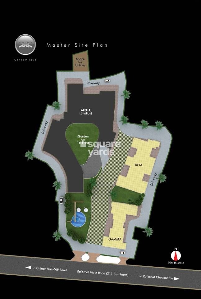 Siddha Xanadu Condominium Master Plan 1