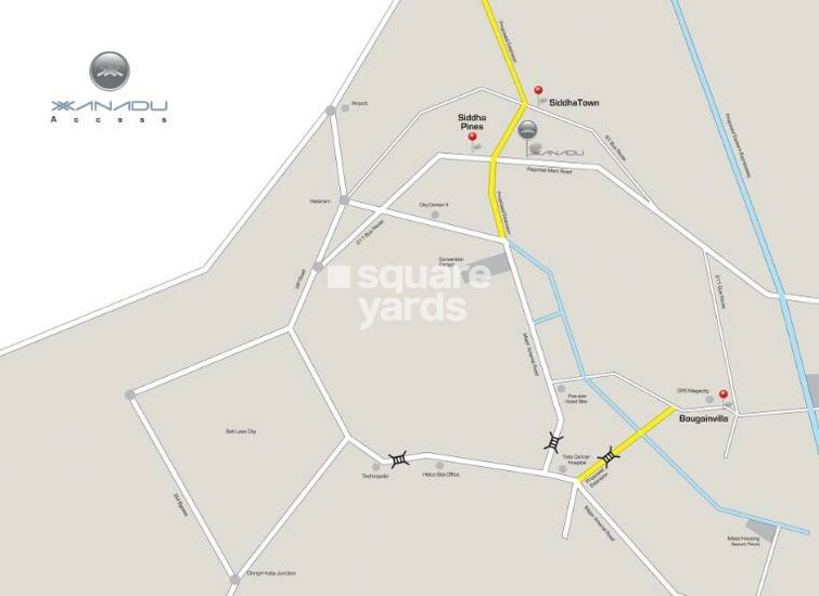 Siddha Xanadu Studio Location Image