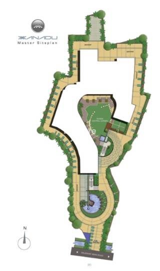 Siddha Xanadu Studio Master Plan 1