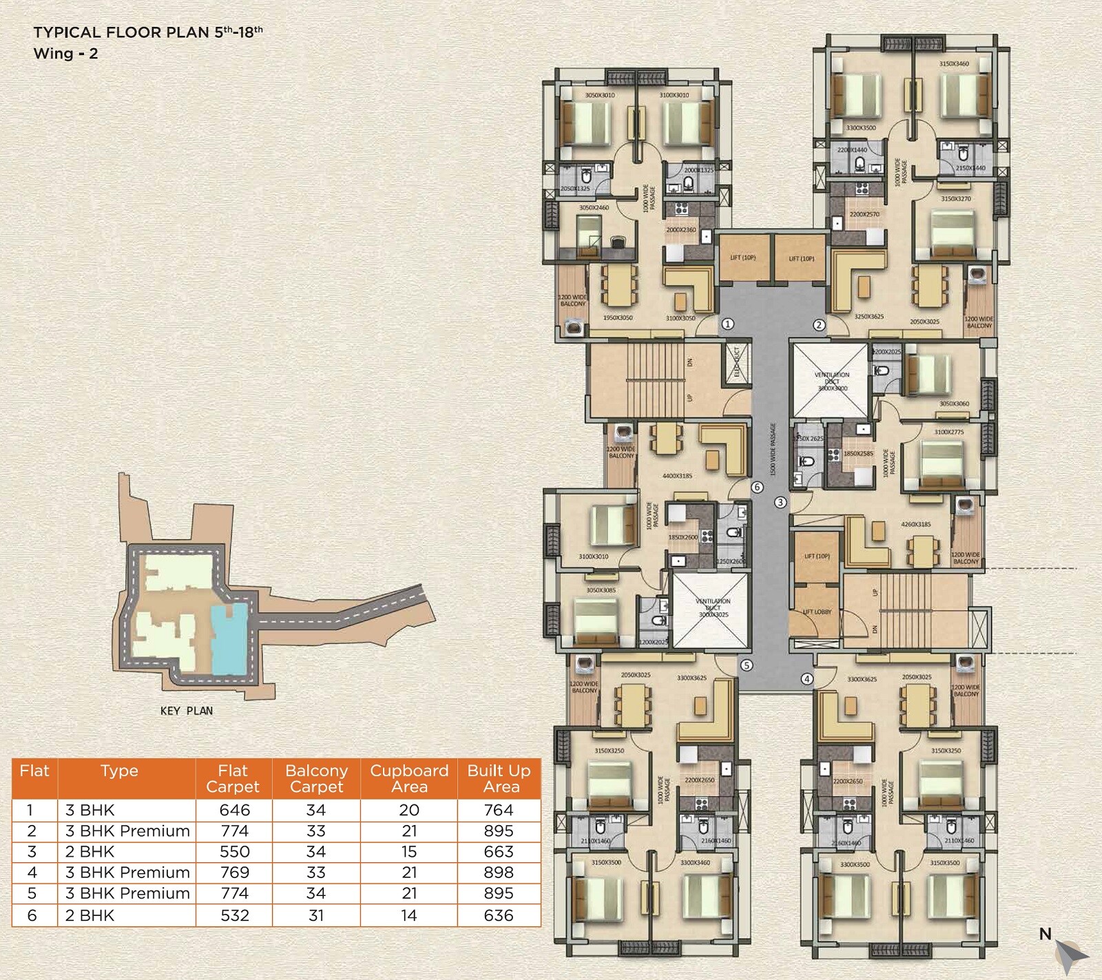 Signum Sampurna Floor Plans 1