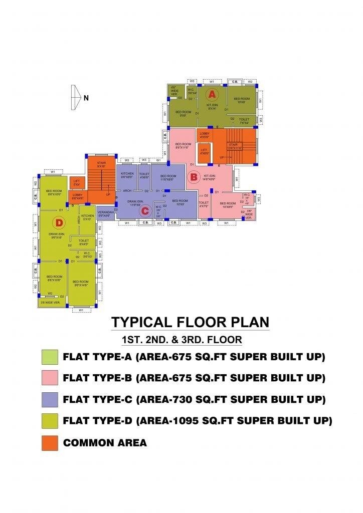 Skyare Pearl Floor Plans