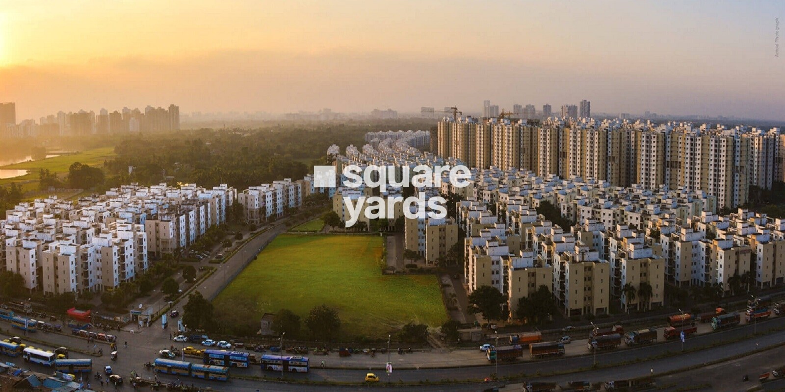 SP Shukhobristhi residential project in Rajarhat New Town