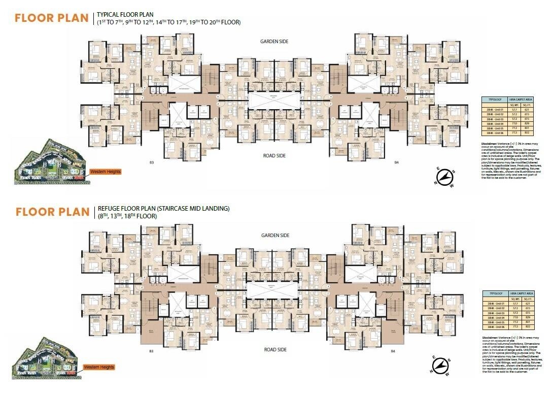 SPRE Joyville Western Heights Floor Plans