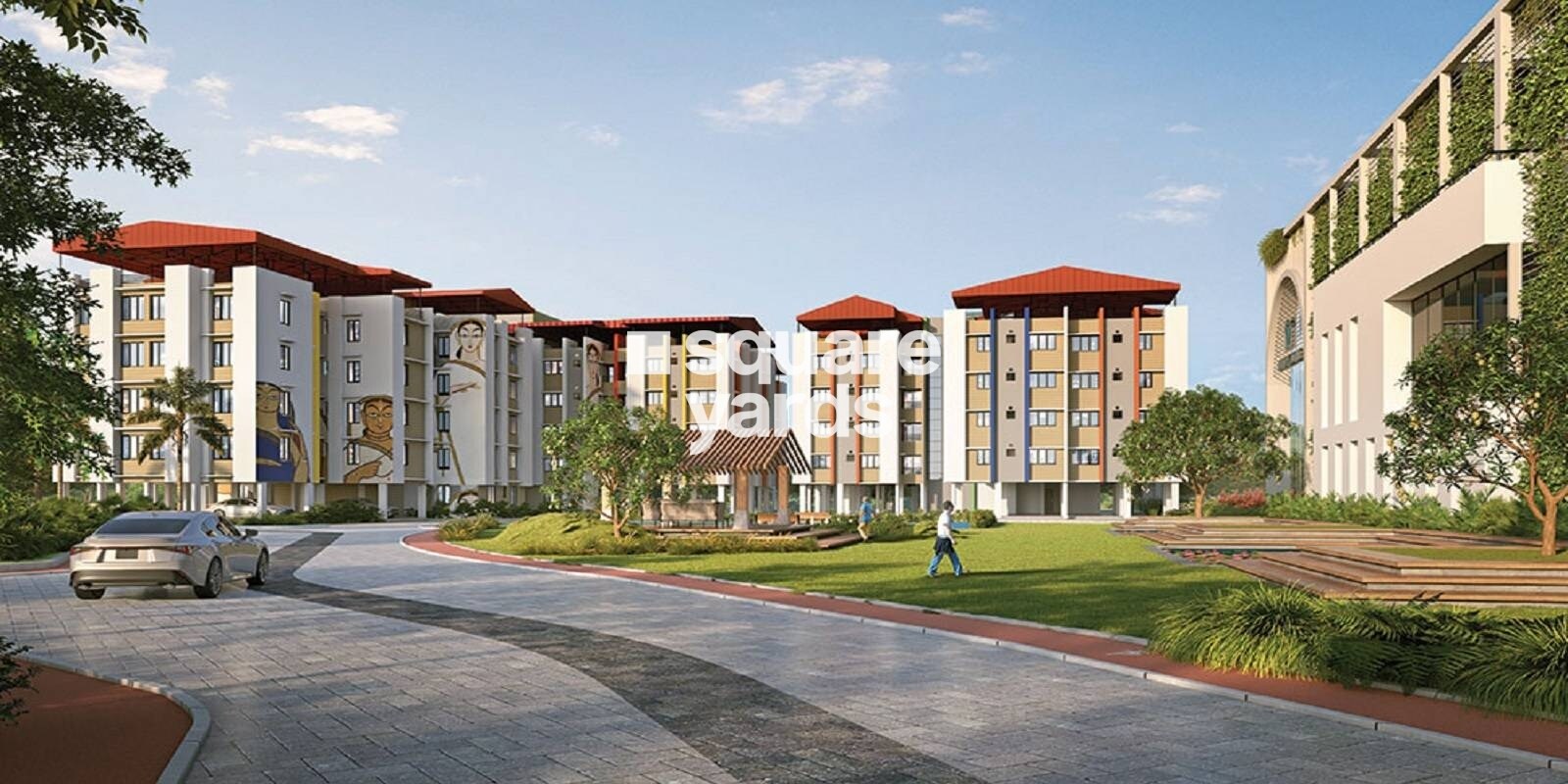 Squaremark Mohorkoonjo residential project in Baruipur