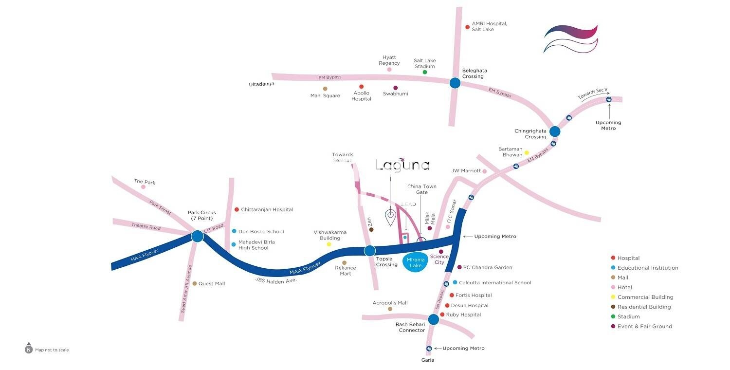 Srijan Laguna Lift Lobby Image