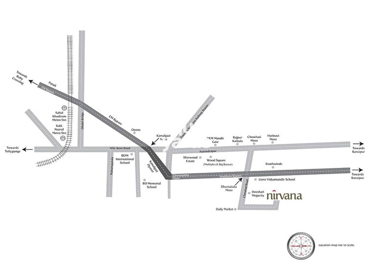 Srijan Nirvana Location Image