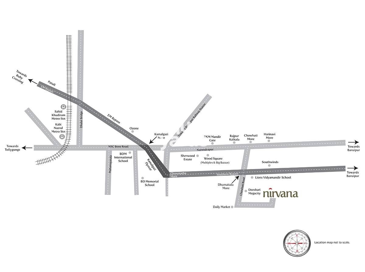 Srijan Nirvana Location Image