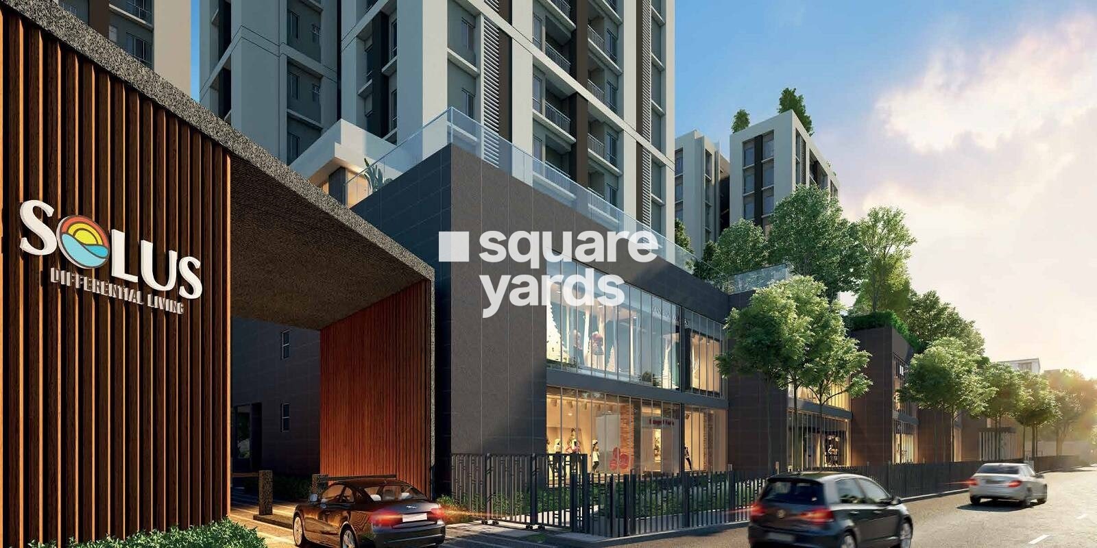 Srijan Solus Entrance View