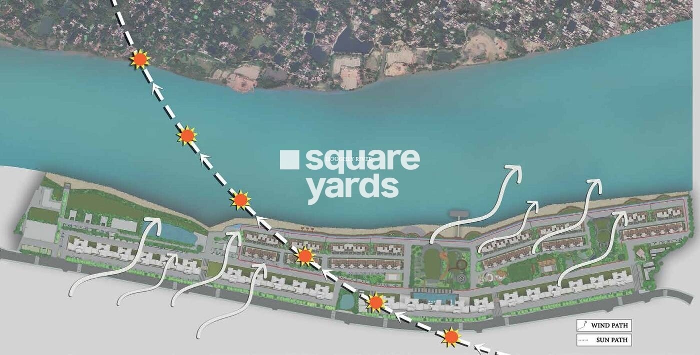 Srijan-The-Royal-Ganges_an aerial view of a train on a bridge