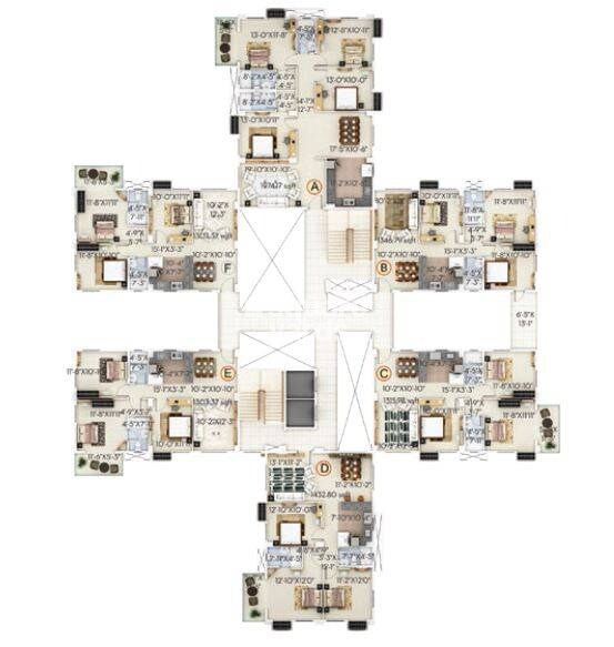 Sugam Habitat Floor Plans 1