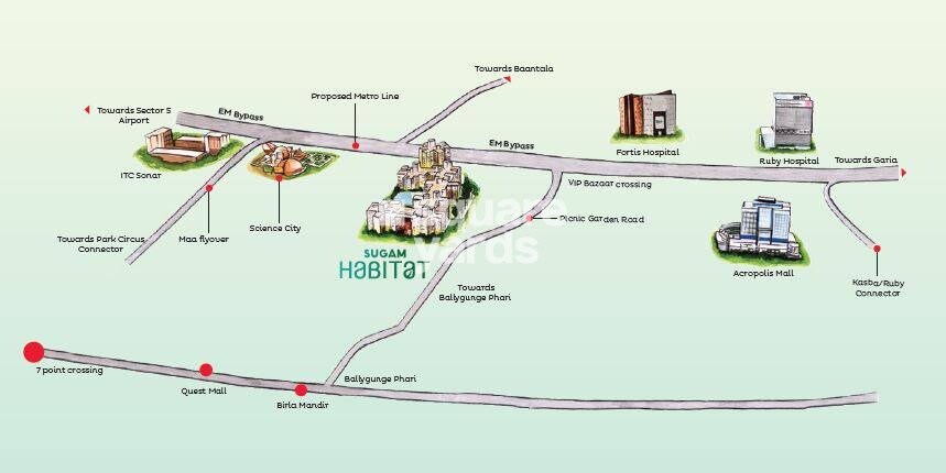 Sugam Habitat Location Image