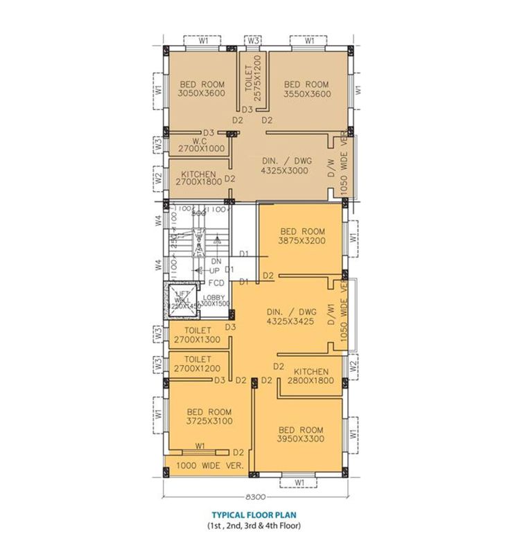Sun CD 40 Floor Plans