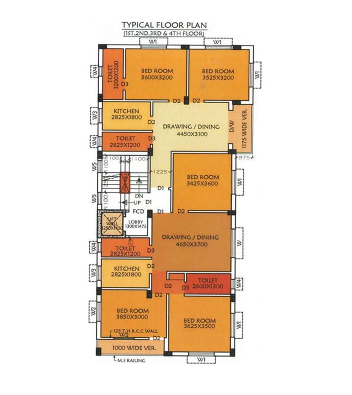 Sun CD 73 Floor Plans