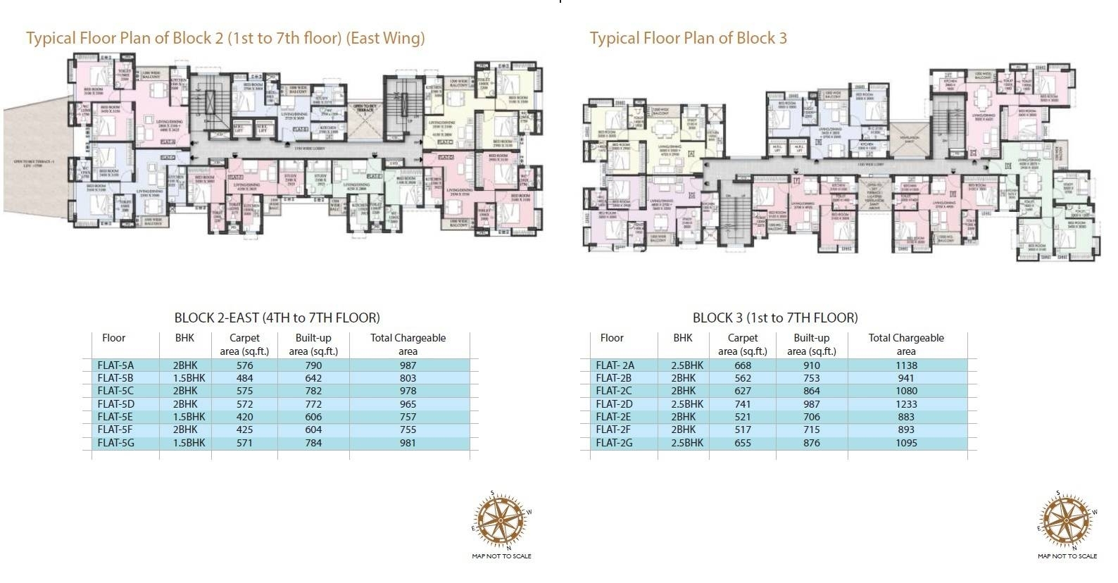 Sunshine Enclave New Town Floor Plans