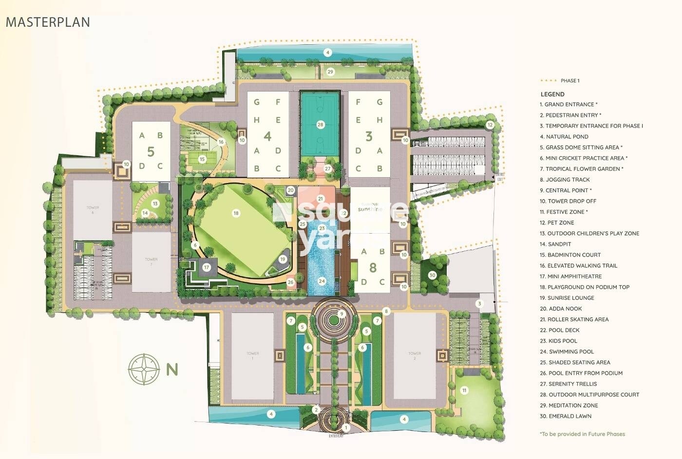 Sureka Sunrise Aura Master Plan Image