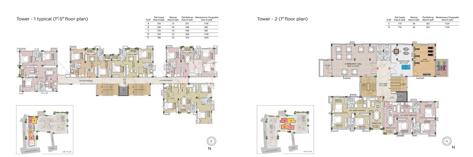 Symphony Proxima Floor Plans