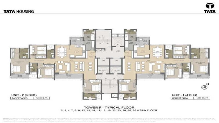 Tata Avenida Floor Plans