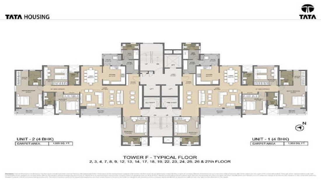 Tata Avenida Floor Plans