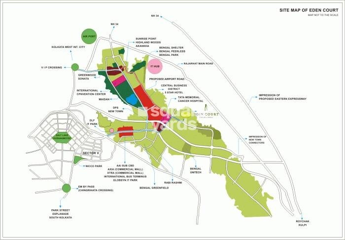 Tata Eden Court Primo Location Image