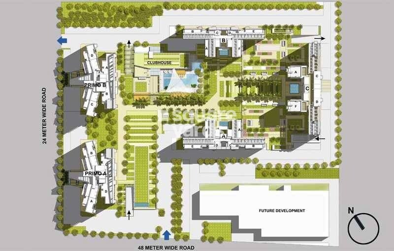 Tata Eden Court Primo Master Plan Image