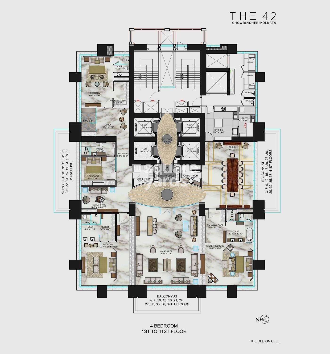 The 42 Floor Plans 1