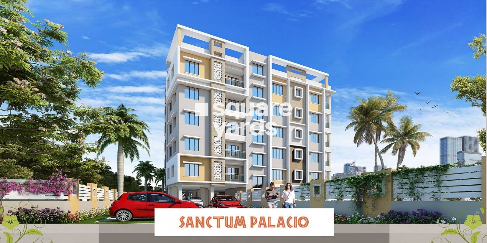 TN Sanctum Palacio residential project in Bansdroni